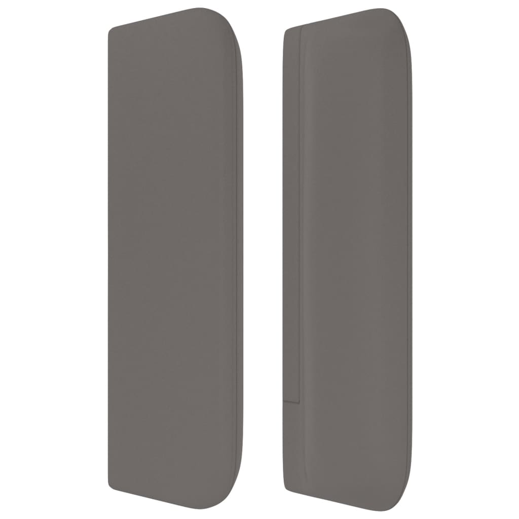 Testiera Ad Orecchio Grigio 83x16x78/88 Cm In Similpelle - Image 4
