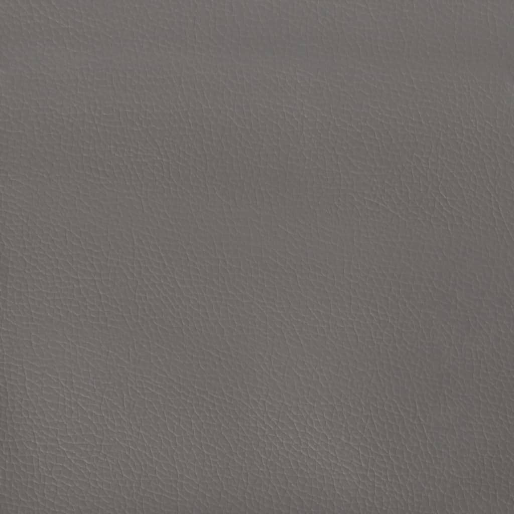 Testiera Ad Orecchio Grigio 83x16x78/88 Cm In Similpelle - Image 6
