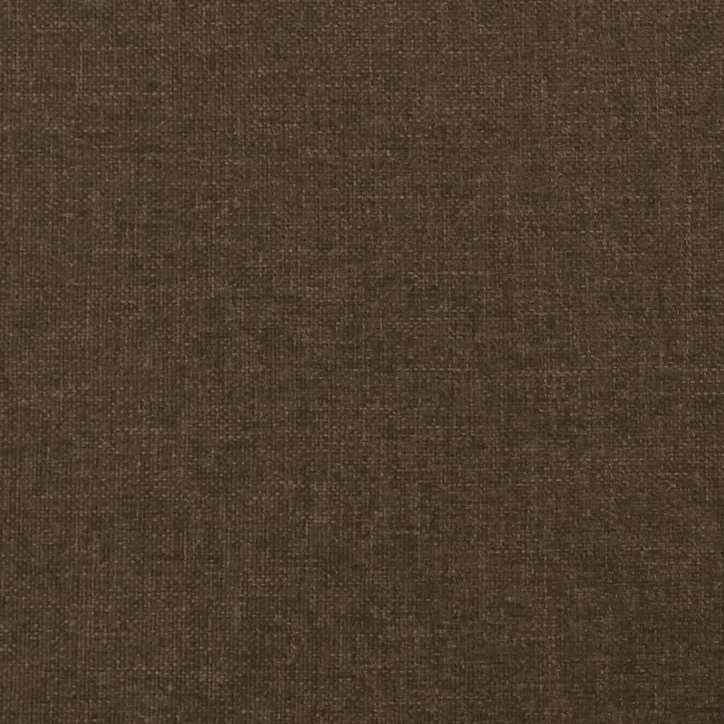 Testiera Ad Orecchio Marrone Scuro 103x16x78/88 Cm In Tessuto - Image 6