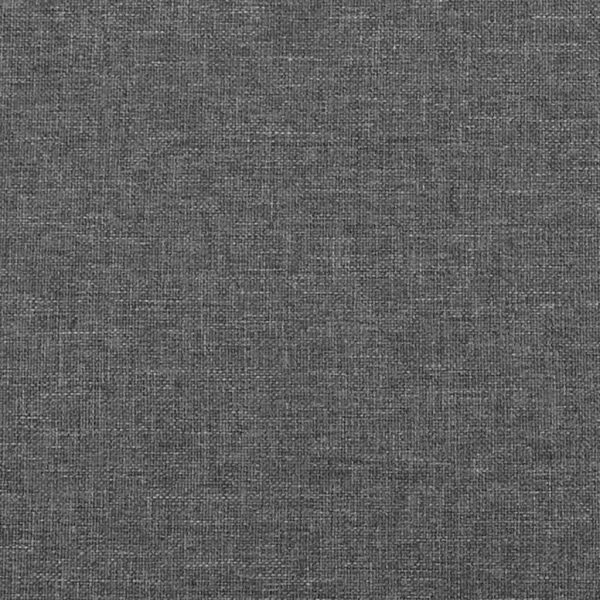 Testiera Ad Orecchio Grigio Scuro 147x16x78/88 Cm In Tessuto - Image 6