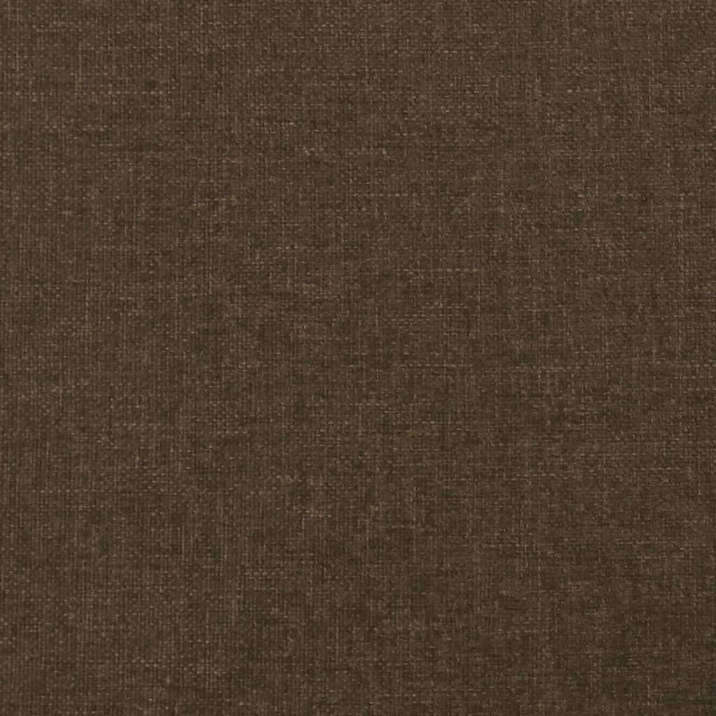 Testiera Ad Orecchio Marrone Scuro 83x16x78/88 Cm In Tessuto - Image 6
