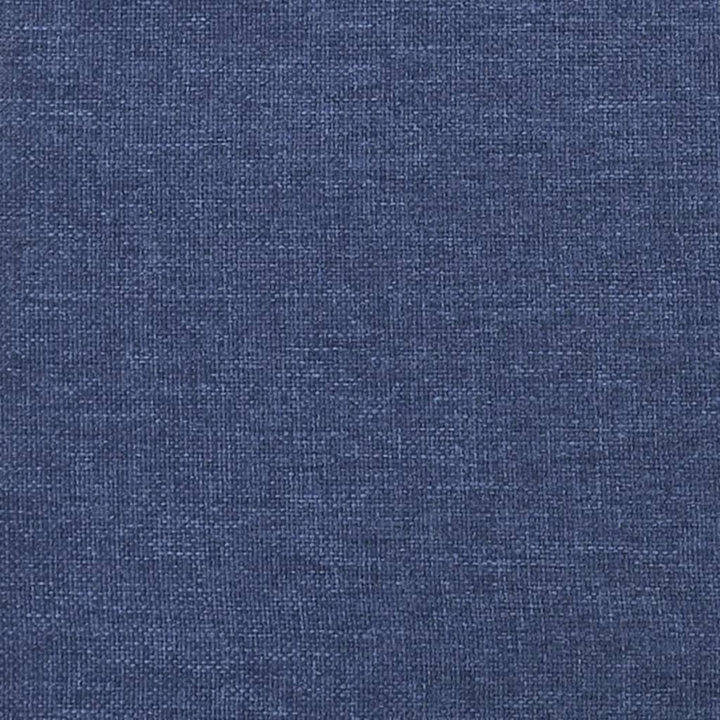 Testiera Ad Orecchio Blu 203x16x78/88cm In Tessuto - Image 6