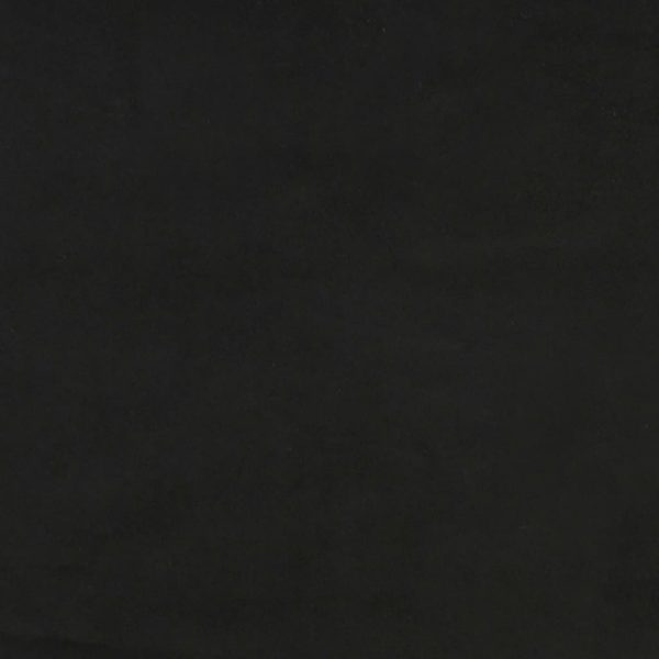 Testiera Ad Orecchio Nera 93x16x78/88 Cm In Velluto - Image 6