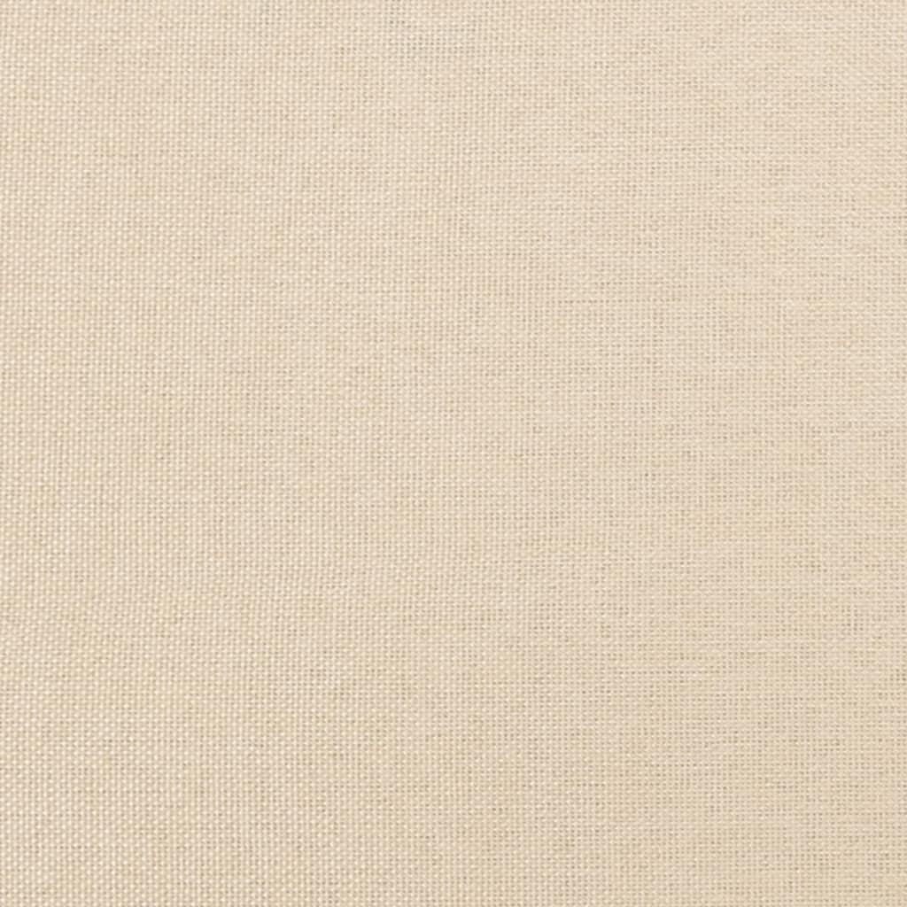 Testiera Ad Orecchio Crema 183x16x118/128 Cm In Tessuto - Image 6
