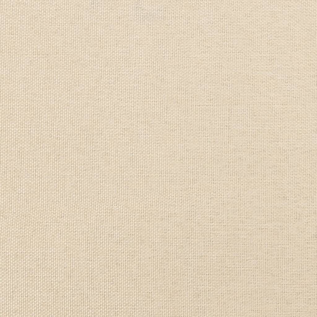 Testiera Ad Orecchio Crema 83x16x118/128 Cm In Tessuto - Image 6