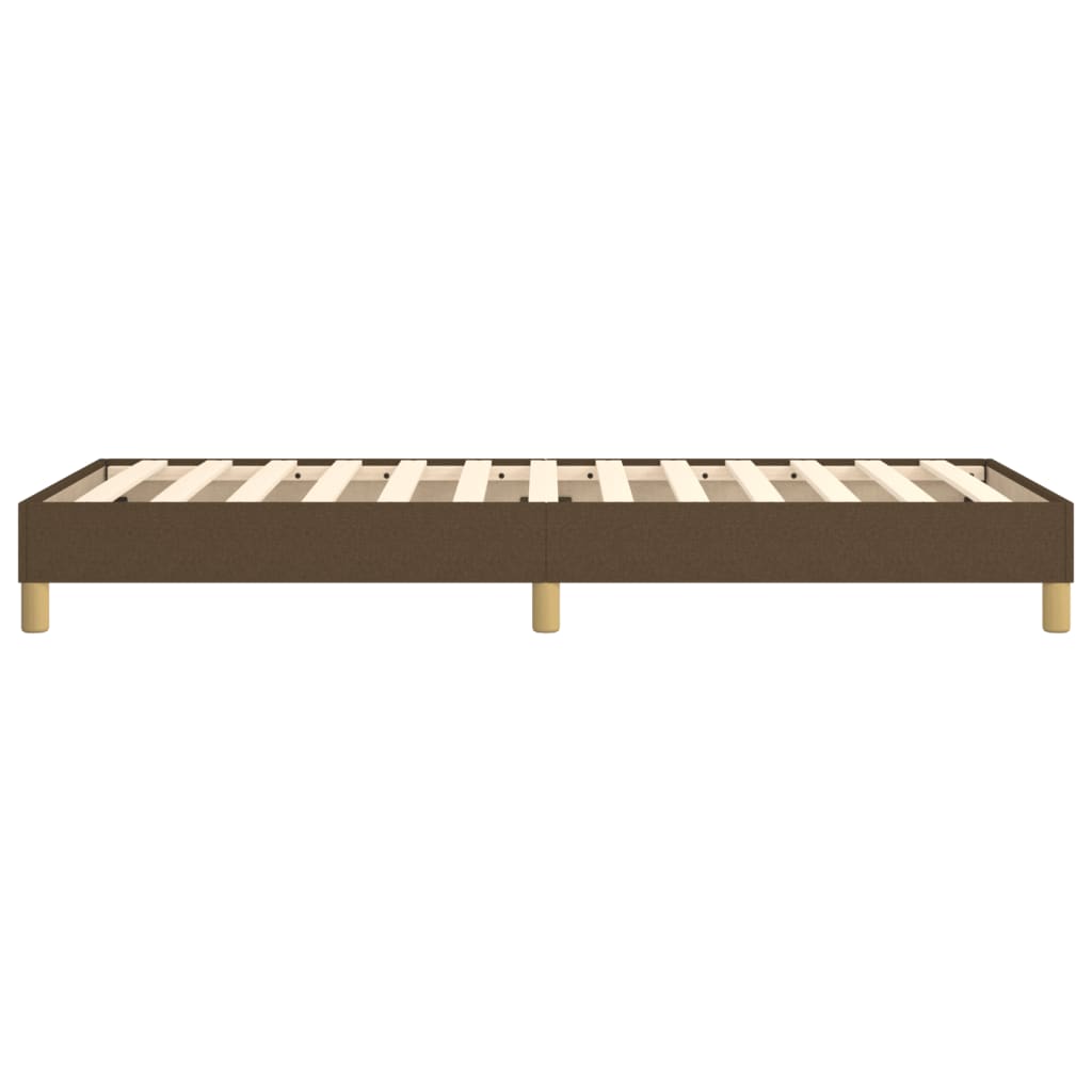 Giroletto Senza Materasso Marrone Scuro 100x200 Cm Tessuto - Image 6