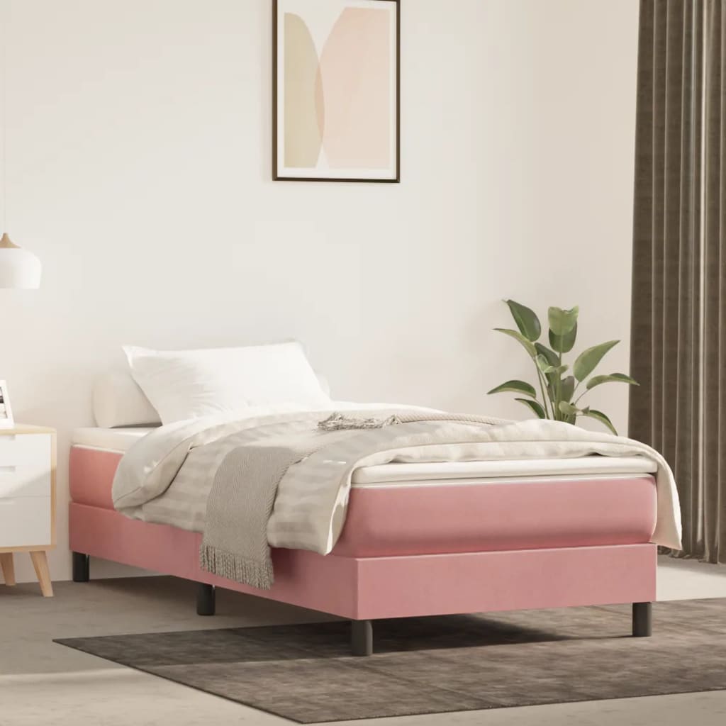 Giroletto Rosa 90x190 Cm In Velluto