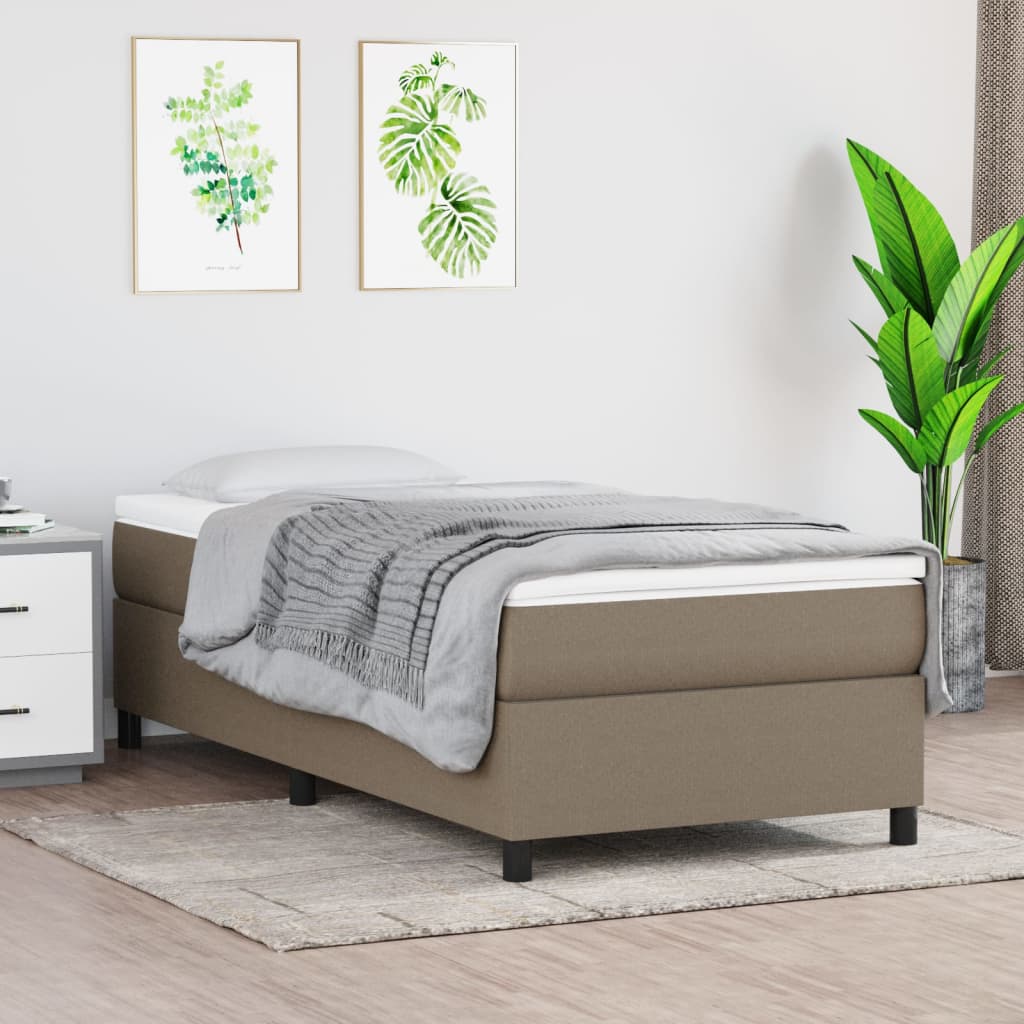 Giroletto Senza Materasso Tortora 80x200 Cm Tessuto
