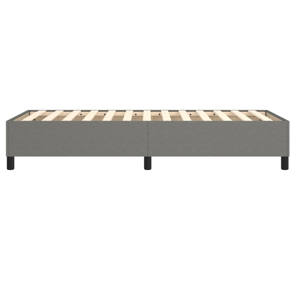 Giroletto Senza Materasso Grigio Scuro 90x200 Cm Tessuto - Image 6