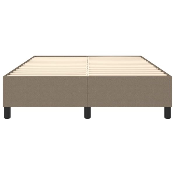 Giroletto Senza Materasso Tortora 140x190 Cm In Tessuto - Image 5