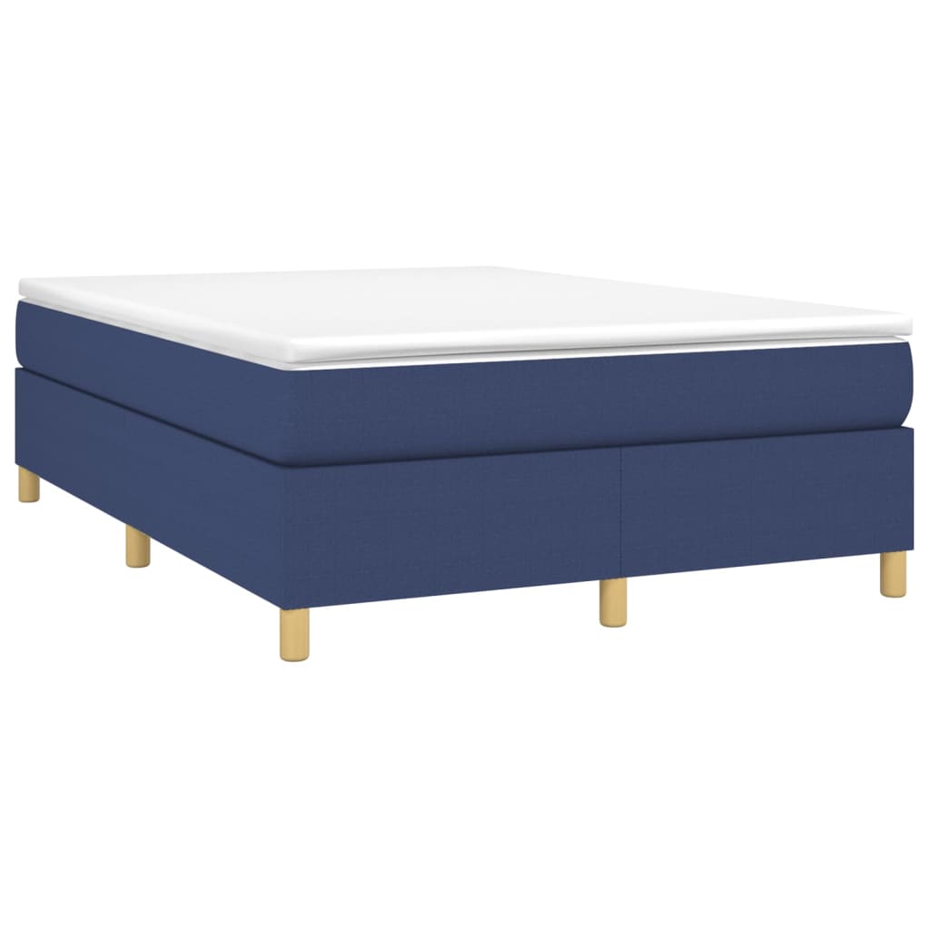 Giroletto Senza Materasso Blu 140x190 Cm In Tessuto - Image 3