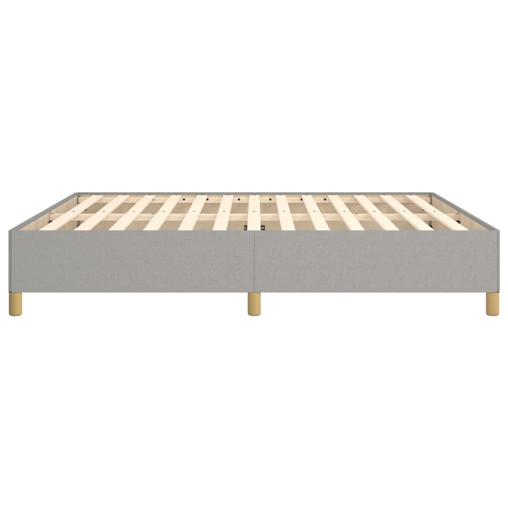 Giroletto Senza Materasso Grigio Chiaro 180x200 Cm Tessuto - Image 6