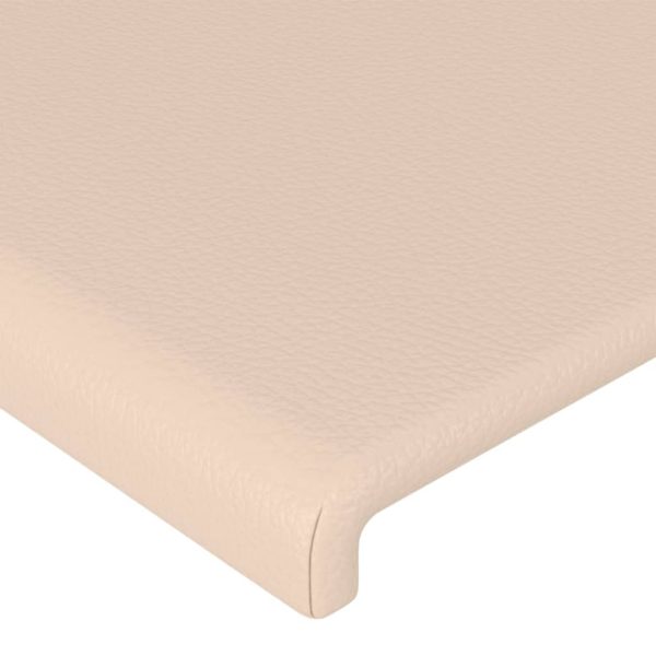 Testiera Cappuccino A Led 144x5x78/88 Cm In Similpelle - Image 5