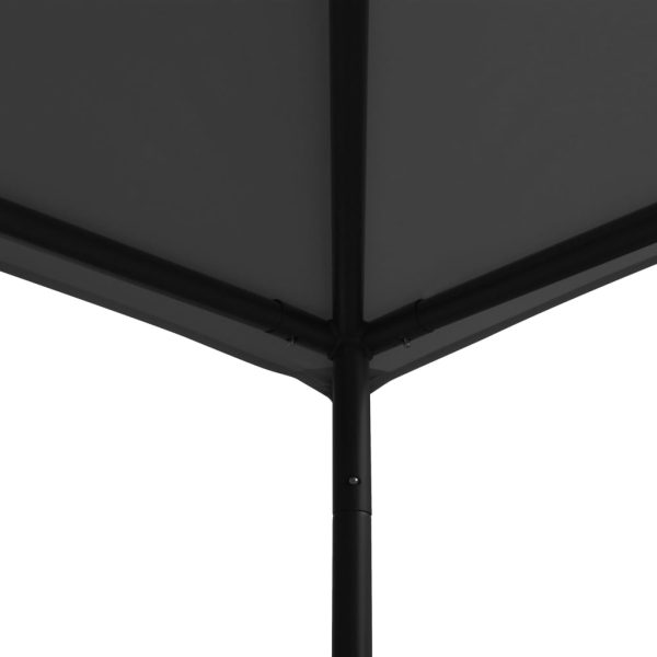 Gazebo 3x3 M Antracite In Tessuto E Acciaio 180 G/m² - Image 3