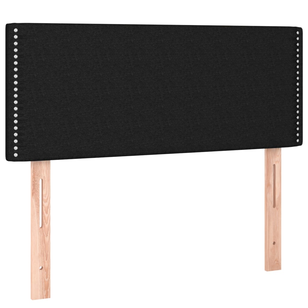 Giroletto A Molle Con Materasso Nero 90x190 Cm In Tessuto - Image 6