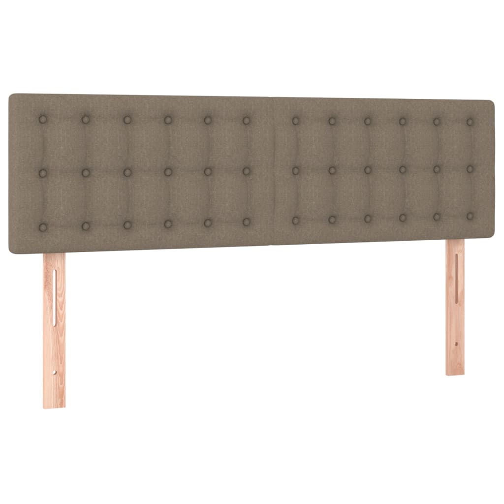 Giroletto A Molle Con Materasso Tortora 140x200 Cm In Tessuto - Image 6