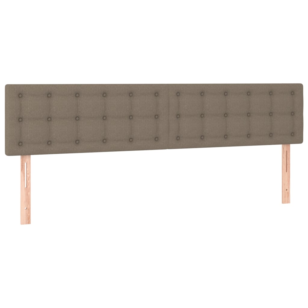 Giroletto A Molle Con Materasso Tortora 200x200 Cm In Tessuto - Image 6