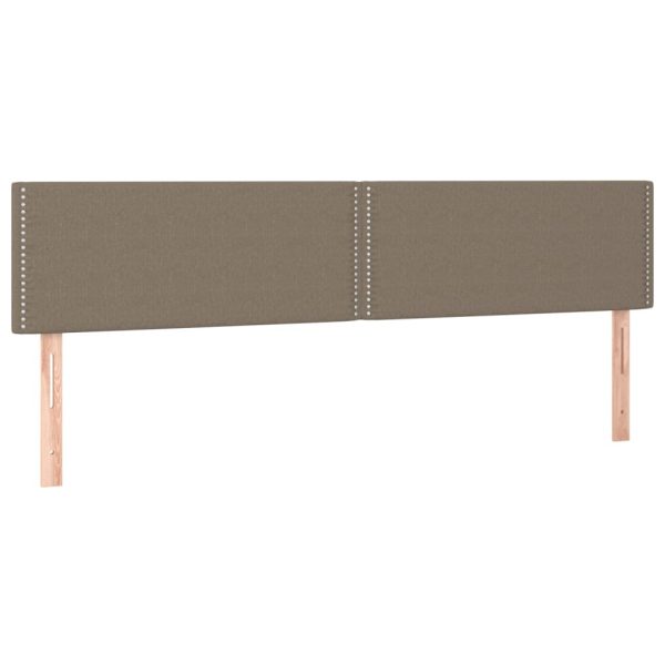 Giroletto A Molle Con Materasso Tortora 160x200 Cm In Tessuto - Image 6