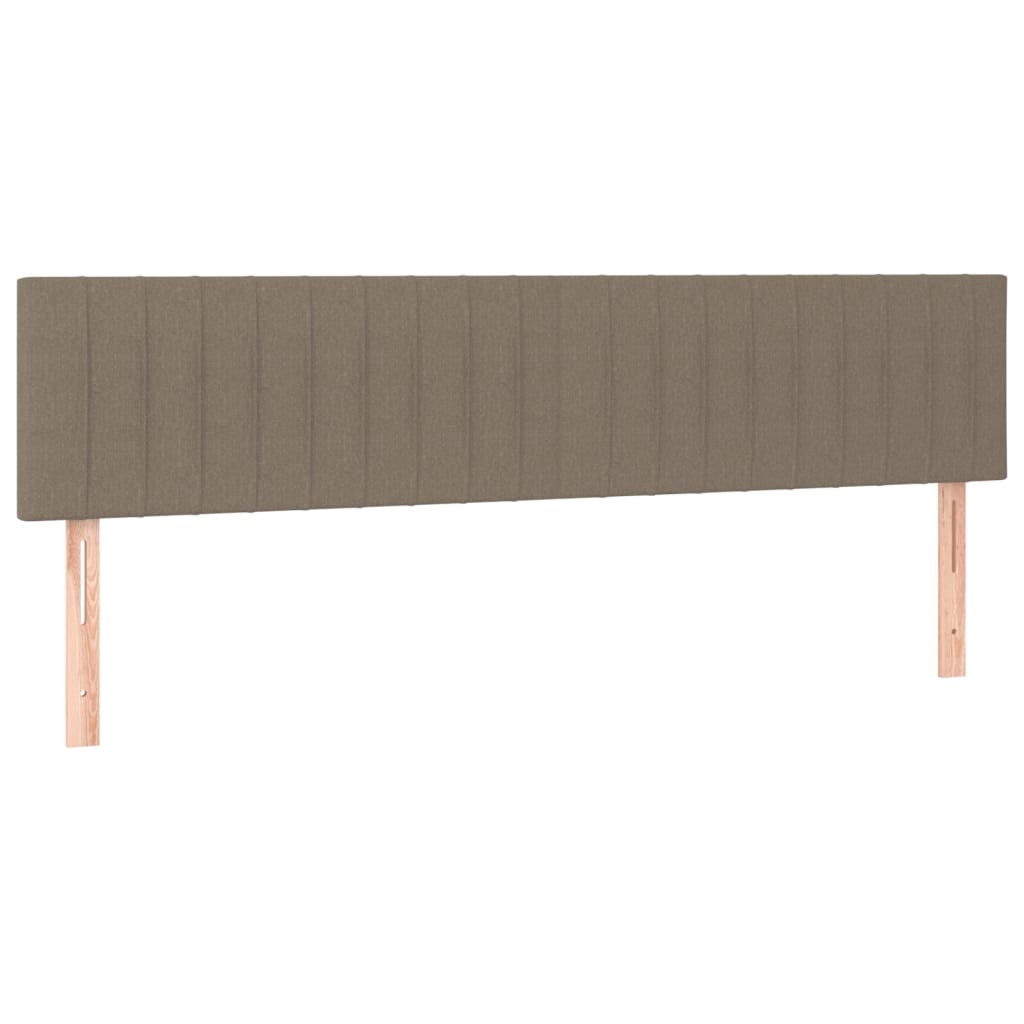 Giroletto A Molle Con Materasso Tortora 200x200 Cm In Tessuto - Image 6