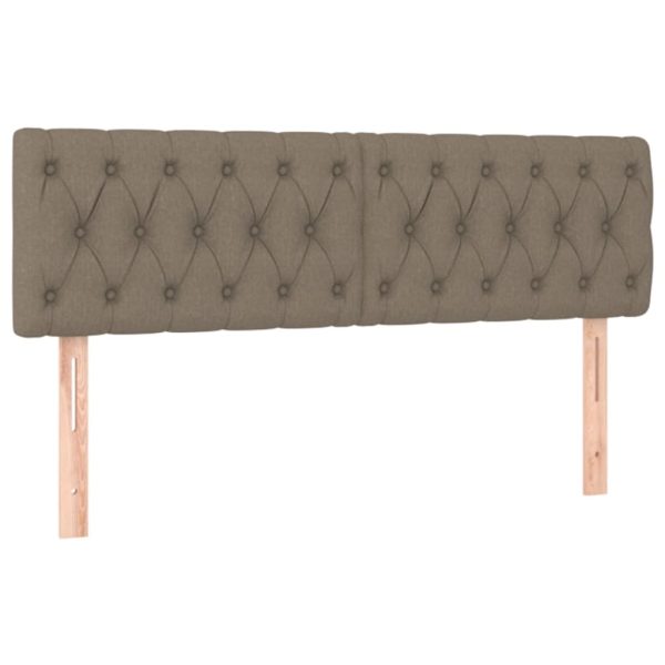 Giroletto A Molle Con Materasso Tortora 140x200 Cm In Tessuto - Image 6