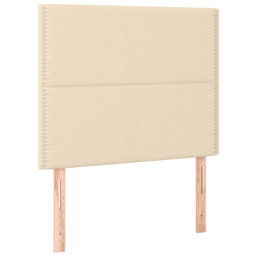 Giroletto A Molle Con Materasso Crema 100x200 Cm In Tessuto - Image 6