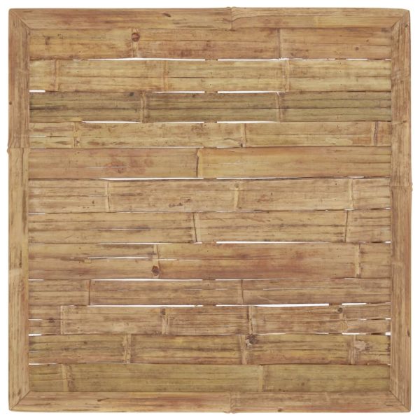 Tavolo Da Giardino 65x65x30 Cm In Bambù - Image 4
