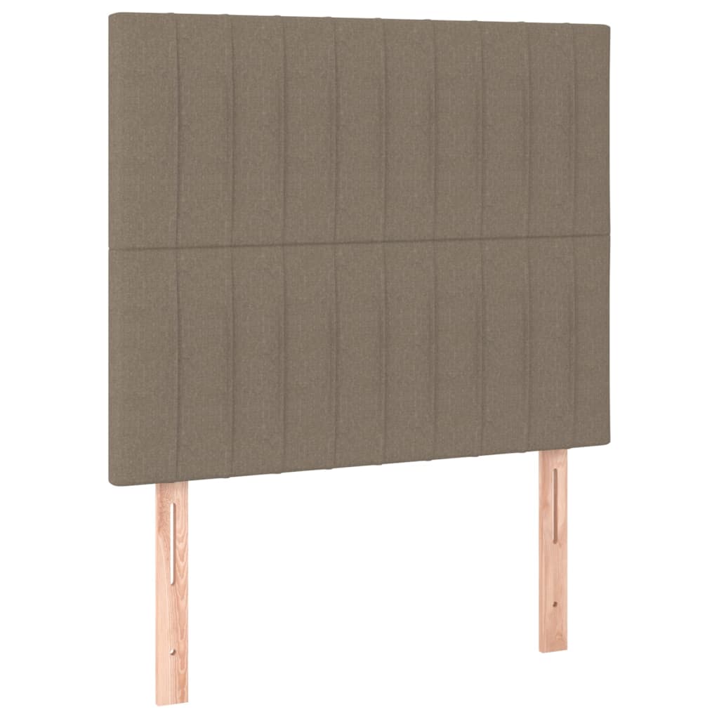Giroletto A Molle Con Materasso Tortora 90x190 Cm In Tessuto - Image 6