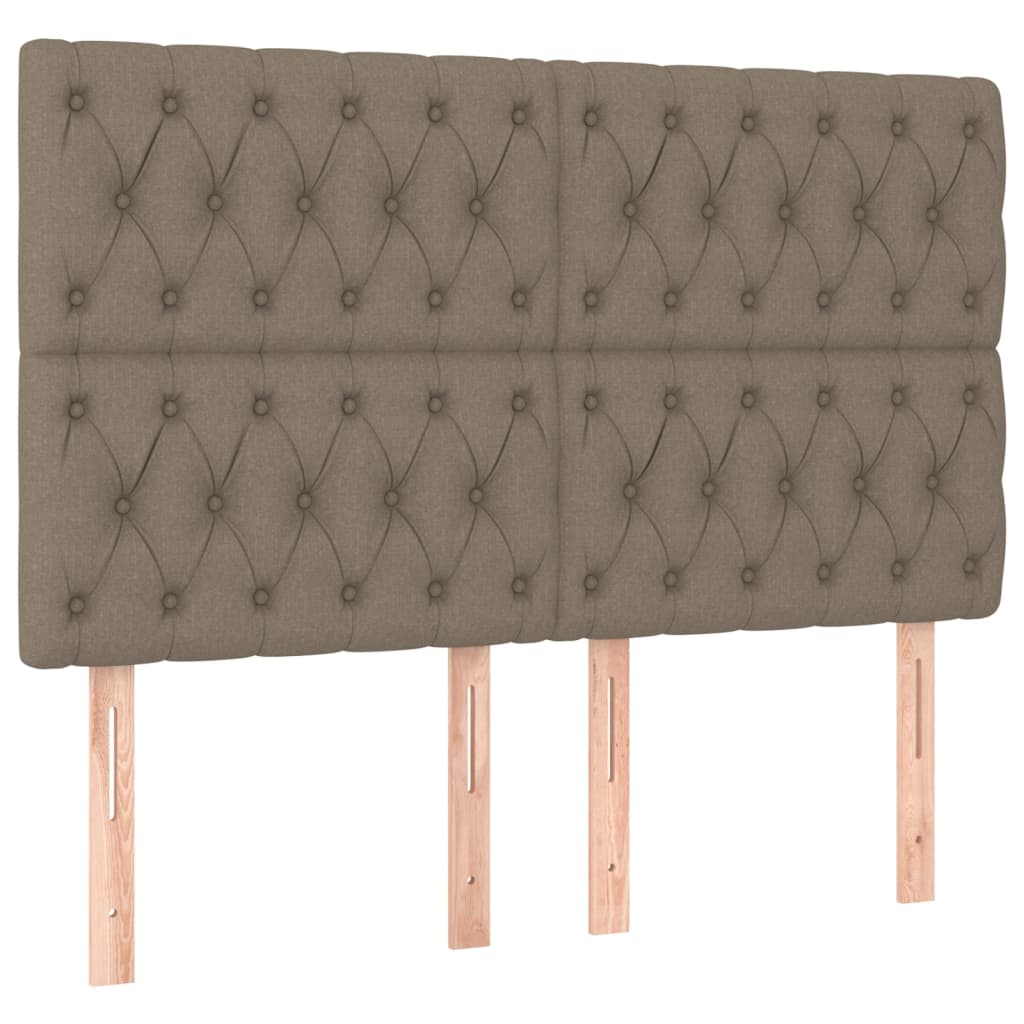 Giroletto A Molle Con Materasso Tortora 140x200 Cm In Tessuto - Image 6