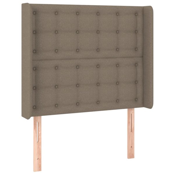 Giroletto A Molle Con Materasso Tortora 100x200 Cm In Tessuto - Image 6
