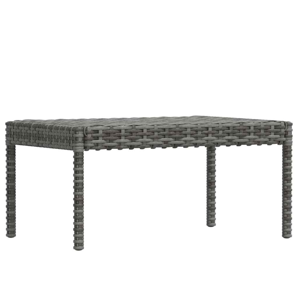 Set Divani Da Giardino 6 Pz Con Cuscini In Polyrattan Grigio - Image 5