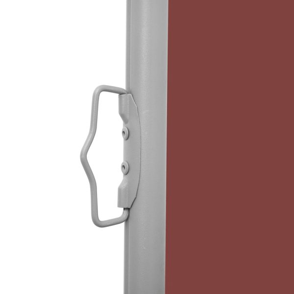 Tenda Laterale Retrattile Per Patio 140x1200 Cm Marrone - Image 5