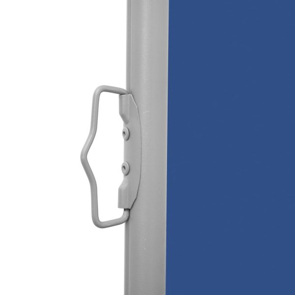 Tenda Laterale Retrattile Per Patio 140x1200 Cm Blu - Image 5