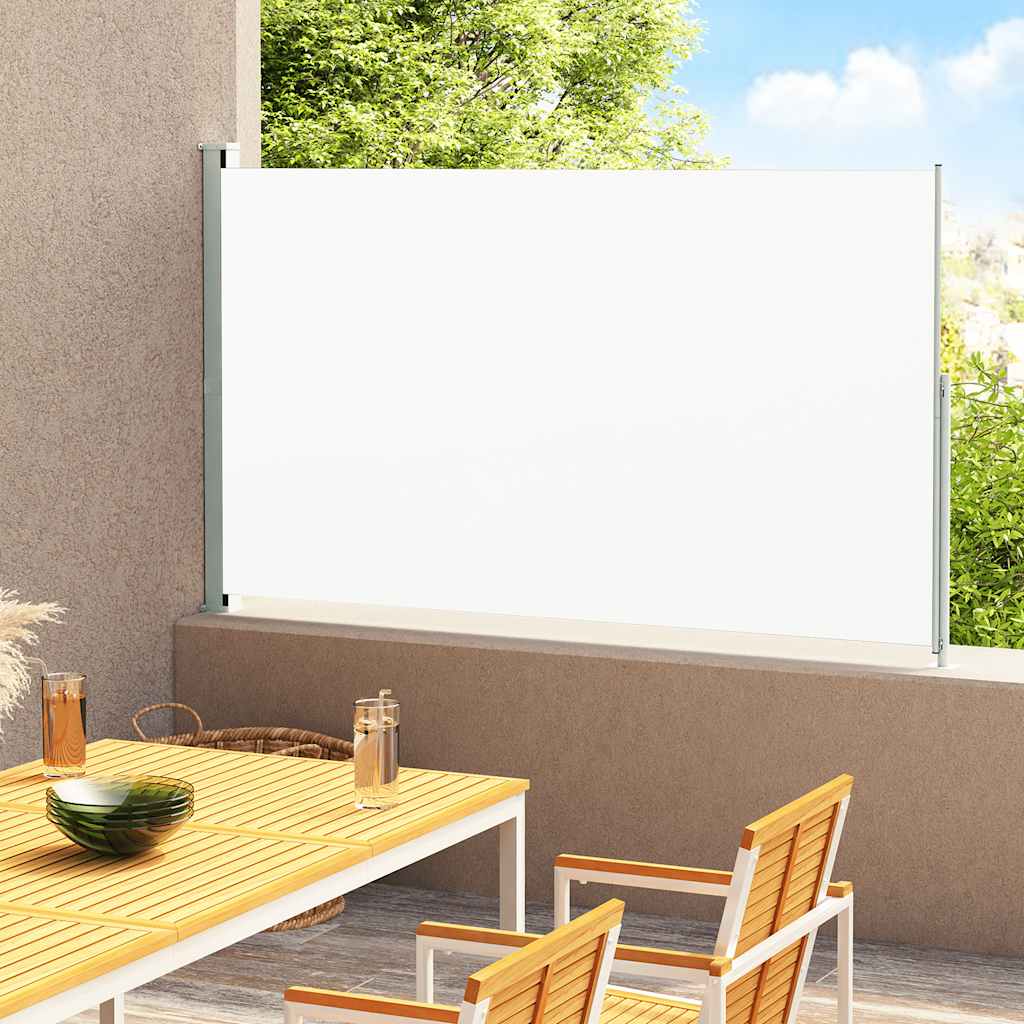 Tenda Laterale Retrattile Per Patio 180x300 Cm Crema
