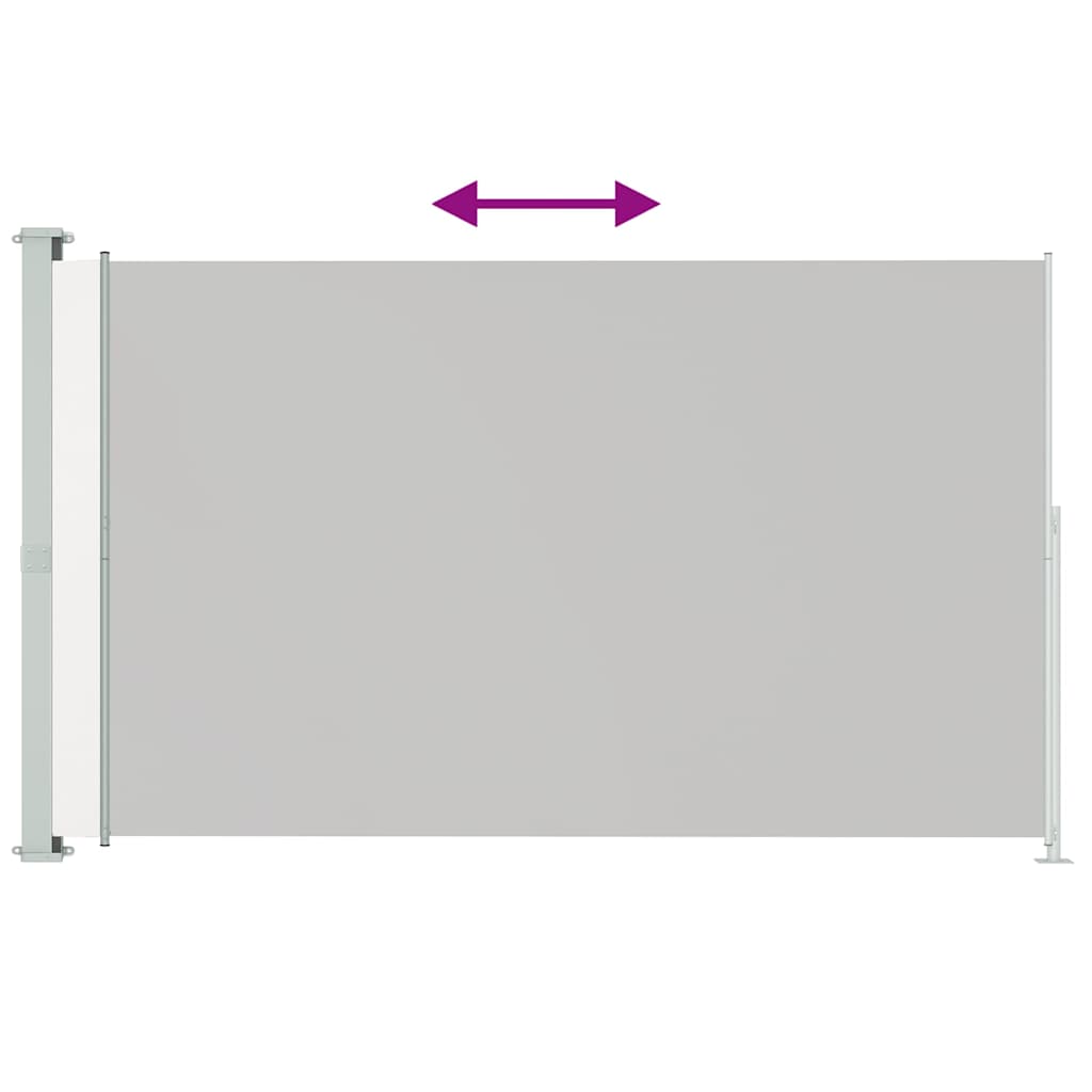 Tenda Laterale Retrattile Per Patio 180x300 Cm Crema - Image 3