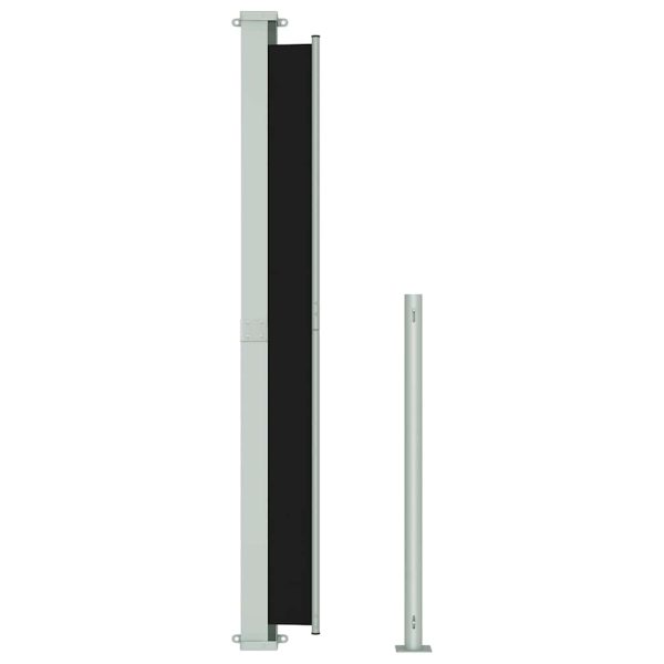 Tenda Laterale Retrattile Per Patio 200x300 Cm Nero - Image 5