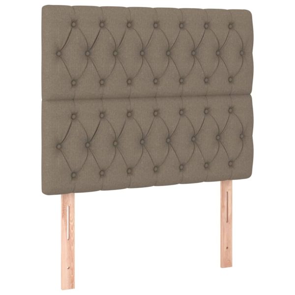 Giroletto A Molle Con Materasso Tortora 100x200 Cm In Tessuto - Image 5
