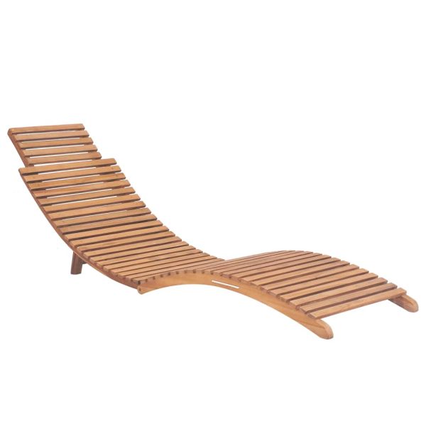 Lettini Prendisole 2 Pz Con Cuscini In Legno Massello Di Teak - Image 5