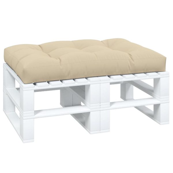 Cuscino Per Pallet Beige 120x80x12 Cm In Tessuto - Image 3