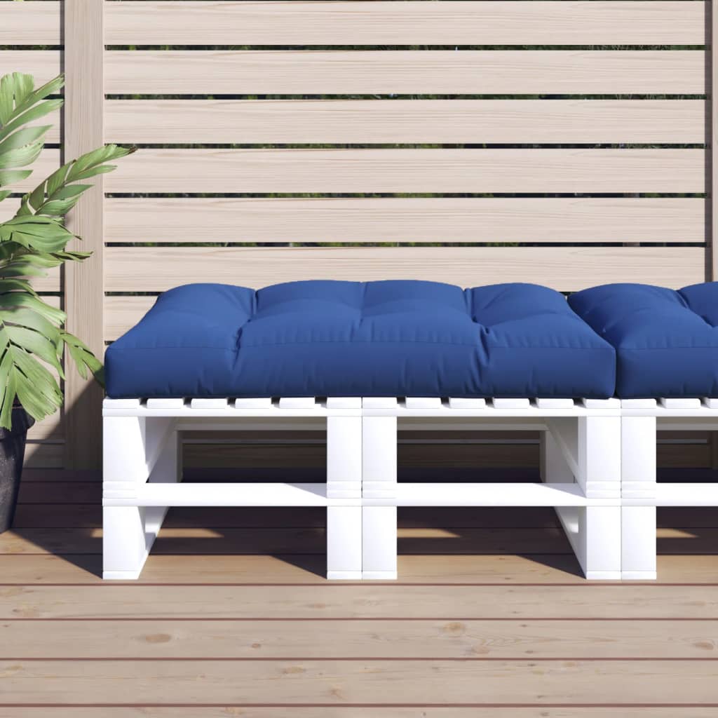 Cuscino Per Pallet Blu Reale 120x80x12 Cm In Tessuto