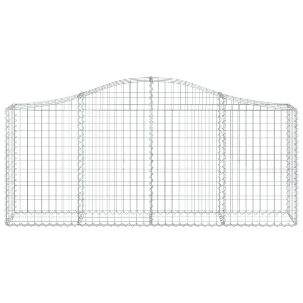 Cesti Gabbioni Ad Arco 5 Pz 200x30x80/100 Cm Ferro Zincato - Image 4