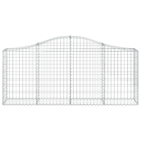 Cesti Gabbioni Ad Arco 7 Pz 200x30x80/100 Cm Ferro Zincato - Image 4