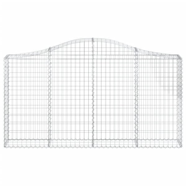 Cesti Gabbioni Ad Arco 7 Pz 200x30x100/120 Cm Ferro Zincato - Image 4