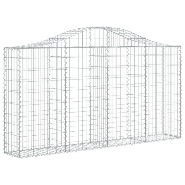 Cesti Gabbioni Ad Arco 12 Pz 200x30x100/120 Cm Ferro Zincato - Image 3