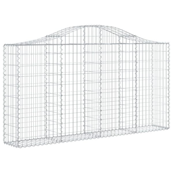 Cesti Gabbioni Ad Arco 15 Pz 200x30x100/120 Cm Ferro Zincato - Image 3