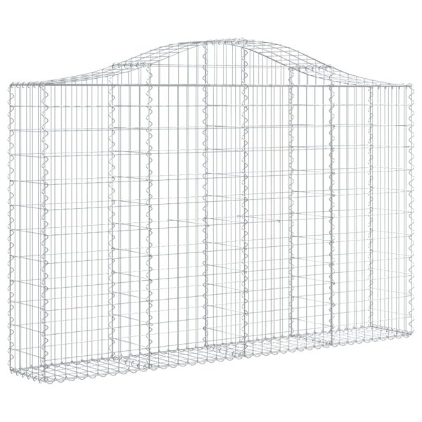 Cesti Gabbioni Ad Arco 6 Pz 200x30x120/140 Cm Ferro Zincato - Image 3