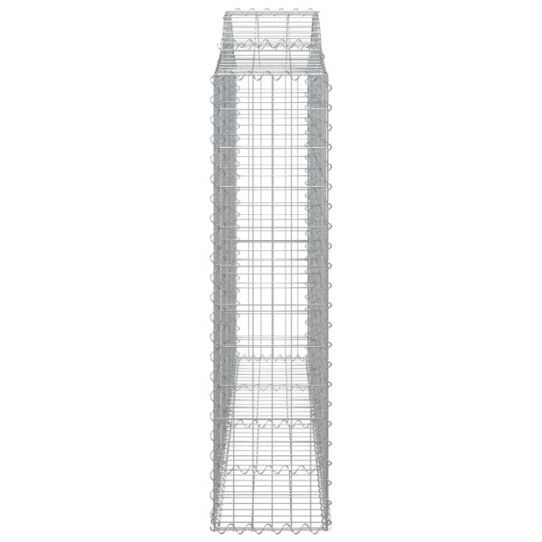 Cesti Gabbioni Ad Arco 6 Pz 200x30x120/140 Cm Ferro Zincato - Image 5