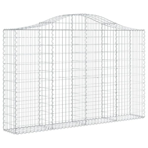 Cesti Gabbioni Ad Arco 7 Pz 200x30x120/140 Cm Ferro Zincato - Image 3