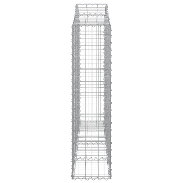 Cesti Gabbioni Ad Arco 7 Pz 200x30x120/140 Cm Ferro Zincato - Image 5