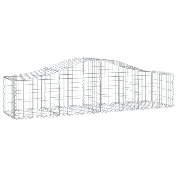 Cesti Gabbioni Ad Arco 2 Pz 200x50x40/60 Cm Ferro Zincato - Image 3