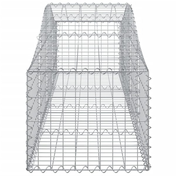 Cesti Gabbioni Ad Arco 2 Pz 200x50x40/60 Cm Ferro Zincato - Image 5